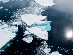 Kutuplarda deniz buzu yüz ölçümü rekor düzeyde azaldı