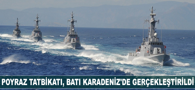 Poyraz-01/17 Tatbikatı Batı Karadeniz'de gerçekleştirildi