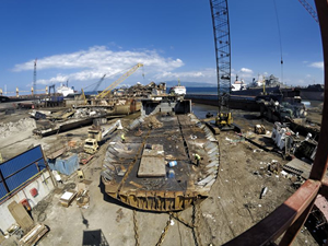 2017 yılında rekor sayıda konteyner gemisi hurdaya çıkarılacak