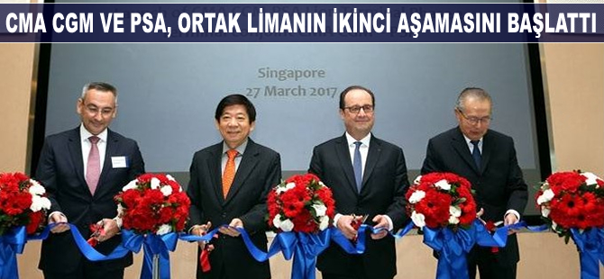 CMA CGM ve PSA, ortak limanın ikinci aşamasını başlattı