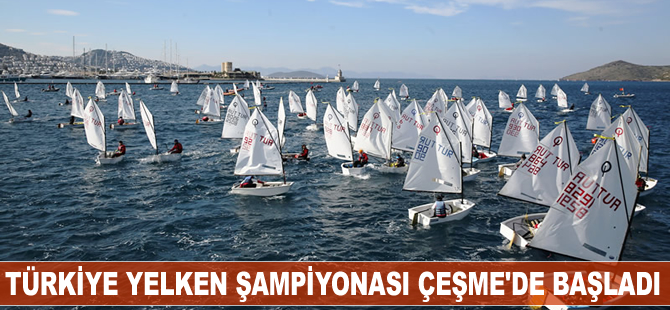 Türkiye Yelken Şampiyonası Çeşme'de başladı