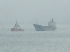 M/V Deniz adlı kargo gemisi Marmara Denizi'nde makine arızası yaptı