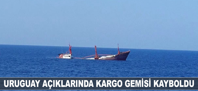 Uruguay açıklarında kargo gemisi kayboldu