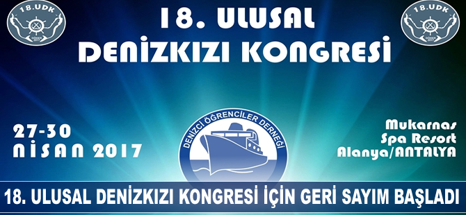 18. Ulusal Denizkızı Kongresi için geri sayım başladı