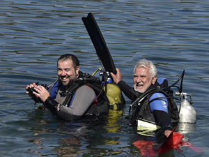 Ata Demirer, Bodrum'da deniz temizliğine katıldı