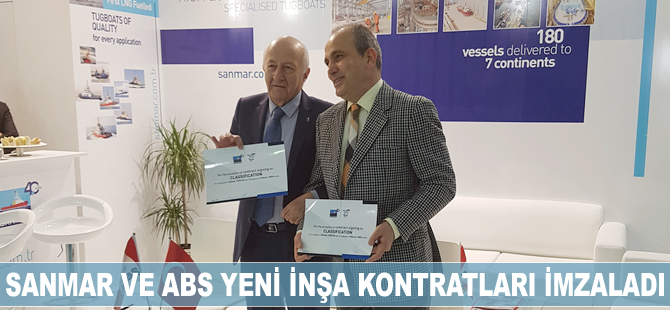 SANMAR ve ABS yeni inşa kontratları imzaladı