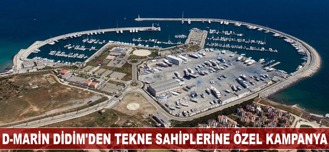 D-Marin Didim’den tekne sahiplerine ferahlatan kampanya