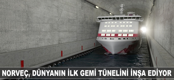 Norveç dünyanın ilk gemi tünelini inşa ediyor