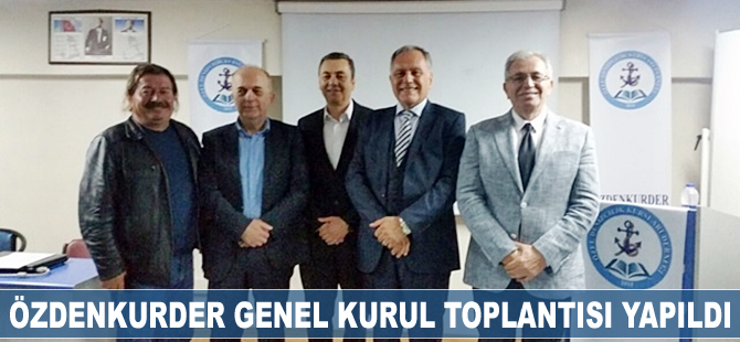 ÖZDENKURDER genel kurul toplantısı yapıldı