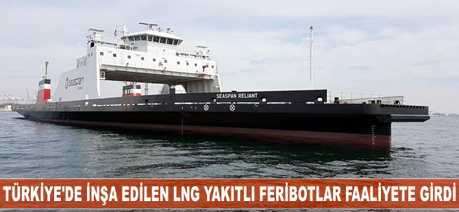 Sedef Tersanesi'nde inşa edilen LNG yakıtlı iki feribot Kanada'da faaliyete girdi