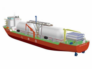 Wison Offshore, çok fonksiyonlu LNG taşıyıcısı Wison-LNGD'yi tanıttı