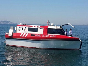 Büyükada ve Kınalıada yeni deniz ambulansına kavuştu