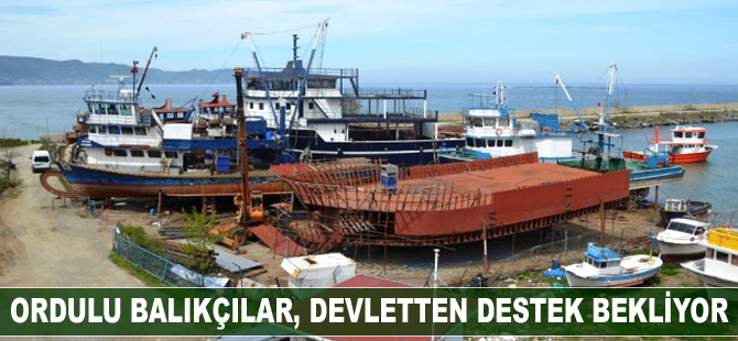 Ordulu balıkçılar, teknelerini yenilemek için devletten destek bekliyor
