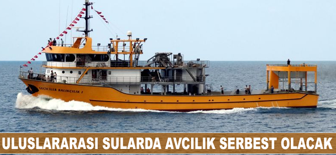 Uluslararası sularda avcılık serbest olacak