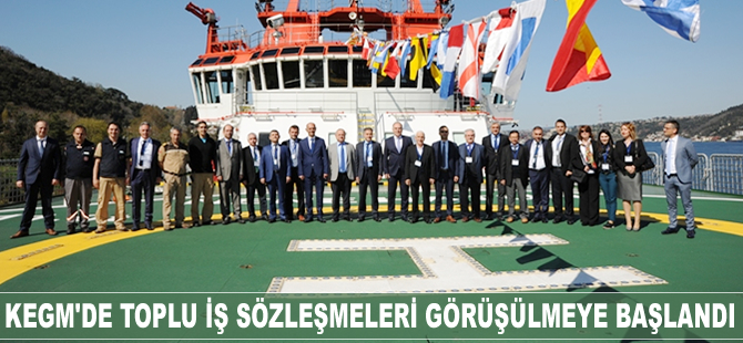 KEGM'de toplu iş sözleşmeleri görüşülmeye başlandı