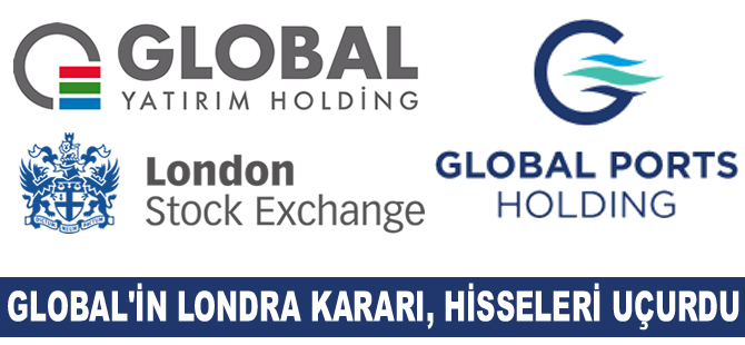 Global Yatırım Holding hisseleri, Londra kararıyla uçtu