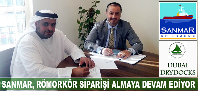 Sanmar Tersanesi, Dubai Drydocks'tan 2 adet römorkör sipariş aldı