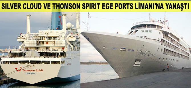 Aydın'nın Kuşadası ilçesine 4 bin 237 yolcusuyla 2 kruvaziyer gemi yanaştı