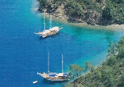 Göcek’te bayrak Turmepa’da