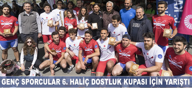 Genç sporcular "6. Haliç Dostluk Kupası" için yarıştı