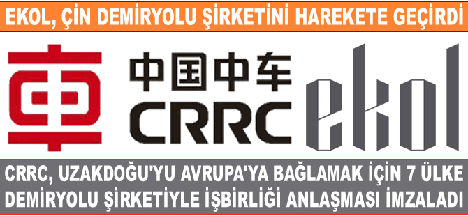 Ekol'ün başlattığı Çin-Macaristan demiryolu hattı, CRRC'yi harekete geçirdi