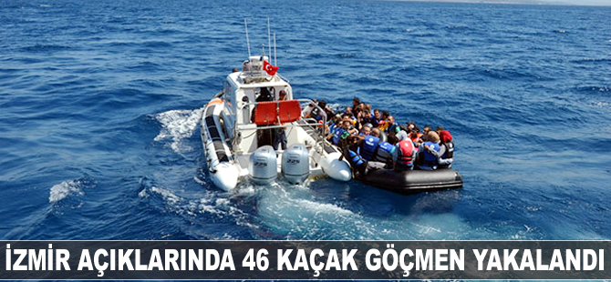 Batma tehlikesi geçiren bottaki 46 göçmen, Sahil Güvenlik ekipleri tarafından kurtarıldı