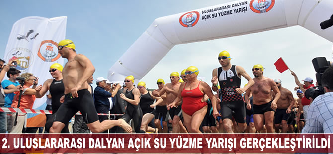 2. Uluslararası Dalyan Açık Su Yüzme Yarışları gerçekleştirildi