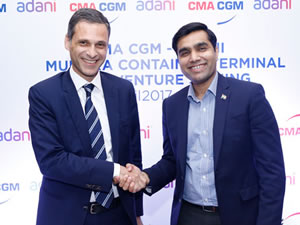 CMA CGM, Adani ile Hindistan'ın en büyük konteyner terminalini işletmek için anlaşma imzaladı