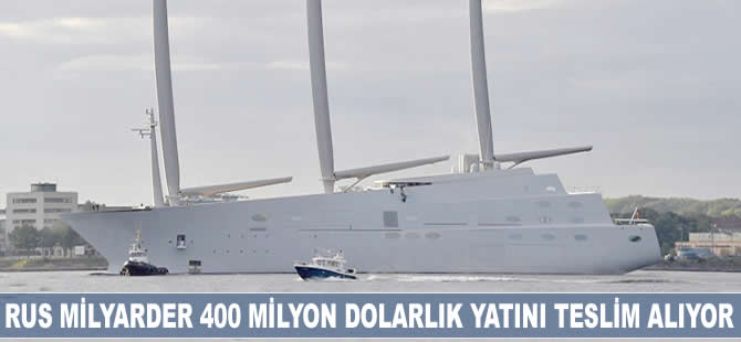 Rus milyarderin 400 milyon dolarlık yatının fotoğrafları yayınlandı