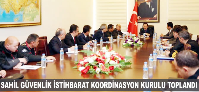 Sahil Güvenlik İstihbarat Koordinasyon Kurulu toplandı