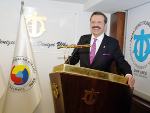 TOBB Başkanı Rifat Hisarcıklıoğlu denizcilik sektörüne tam destek verdi