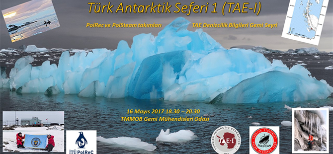 GMO GEMİSEM "Türk Antarktik Seferi 1 (TAE-I)" Semineri düzenleyecek