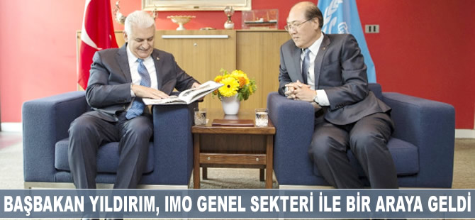 Başbakan Yıldırım, Uluslararası Denizcilik Örgütü Genel Sekreteri ile bir araya geldi