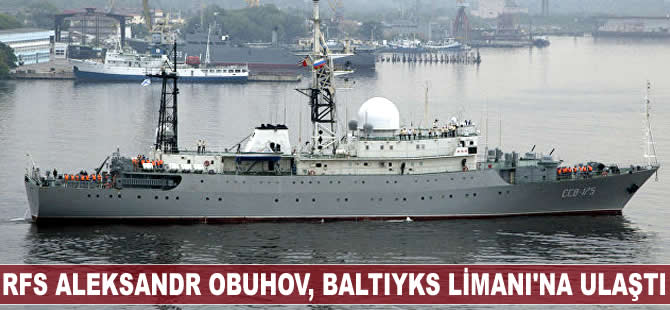 Rusya'nın yeni mayın tarama gemisi, Baltiysk Limanı'na ulaştı