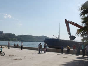 Gemlik'te iki sahil kordonu denizin doldurulması ile birleştirilecek
