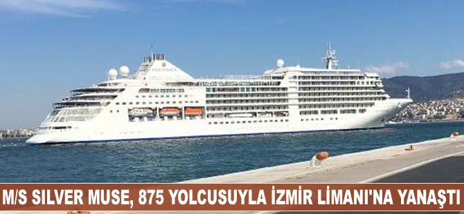 M/S SILVER MUSE kruvaziyer gemisi ilk seferini İzmir'e düzenledi
