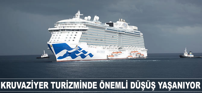 Kruvaziyer turizminde önemli düşüş yaşanıyor