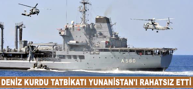 Deniz Kurdu Tatbikatı Yunanistan’ı rahatsız etti