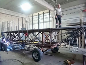 Fatih’in gemisi İnegöl’de imal edildi