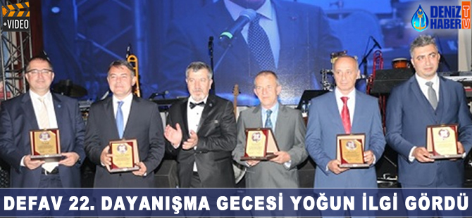 DEFAV 22. Dayanışma Gecesi, yoğun ilgi gördü