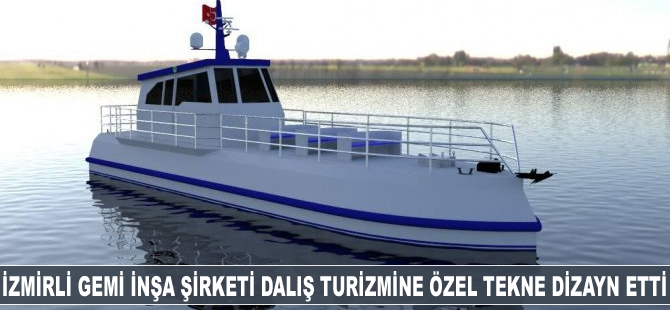İzmirli mühendislik ve gemi inşa şirketi, dalış turizmine özel tekne dizayn etti