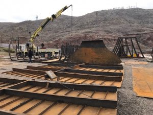 Gemi Kütüphane çalışmaları devam ediyor