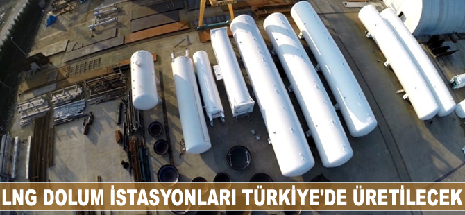 Mavi Koridor Projesi'nin LNG dolum istasyonları Türkiye'de üretilecek