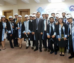 TMMOB GMO Karadeniz Teknik Üniversitesi mezuniyet törenine katıldı