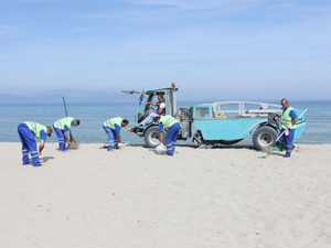 Aydın’ın sahilleri, yaza hazırlanıyor