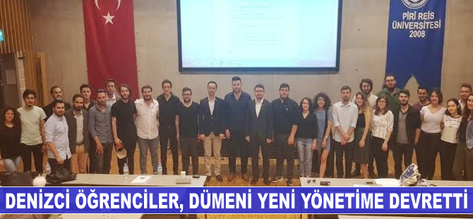 Denizci Öğrenciler Derneği dümeni yeni yönetime devretti