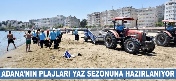 Adana'nın plajları yaza hazırlanıyor