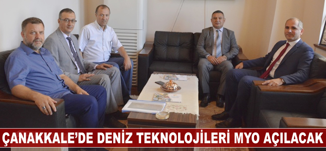 Çanakkale Eceabat’a Deniz Teknolojileri Meslek Yüksekokulu açılacak