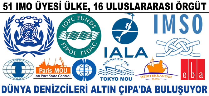 Dünya denizcileri, 12. Uluslararası Altın Çıpa Denizcilik Başarı Ödülleri Töreni'nde biraraya geliyor