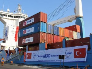 Mersin Limanı'ndan yola çıkacak 'Aqua Stella' yardım gemisi Gazze'ye yardım götürecek